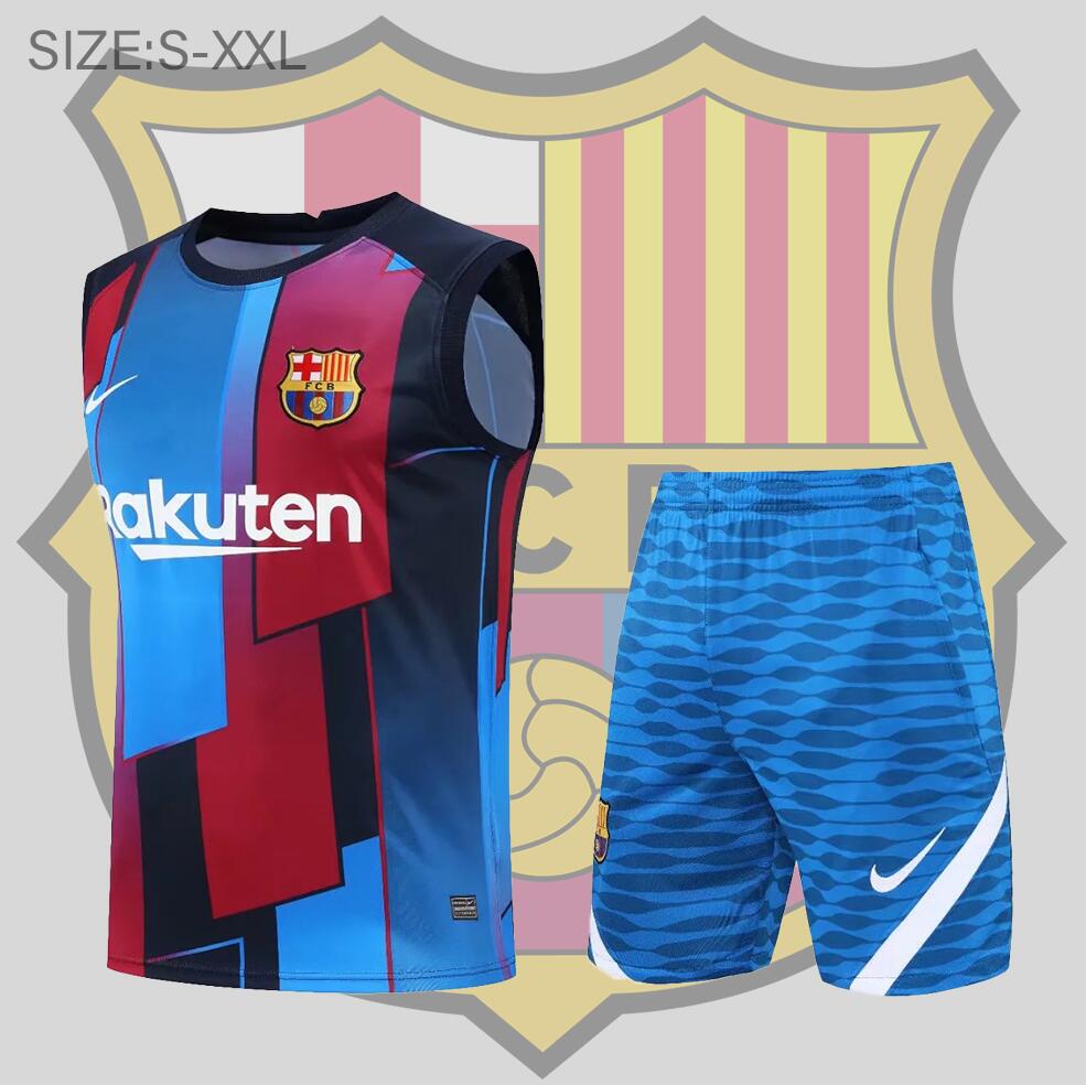 Camisetas Sin Mangas Barcelona 22/23 KIT AZUL