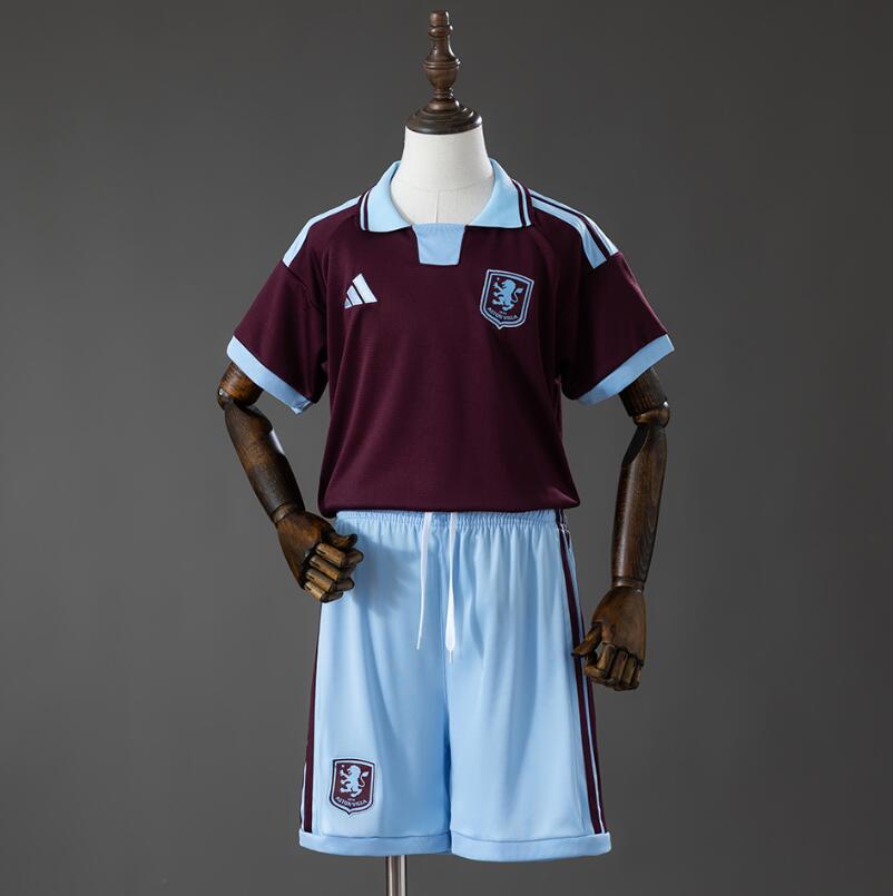 Camiseta Aston Villa 1ª Equipación 26/27 Niño