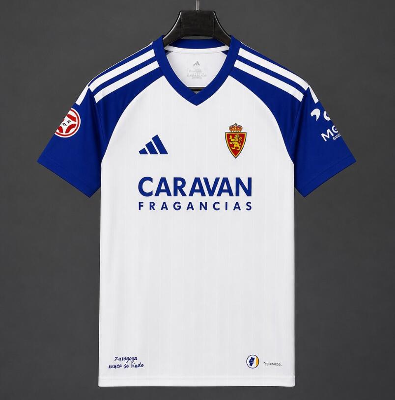 Camiseta Real Zaragoza 1ª Equipación 26/27