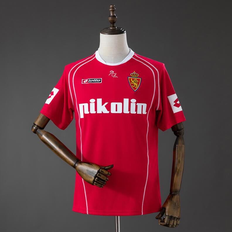 Camiseta Retro Real Zaragoza 2ª Equipación 04/05