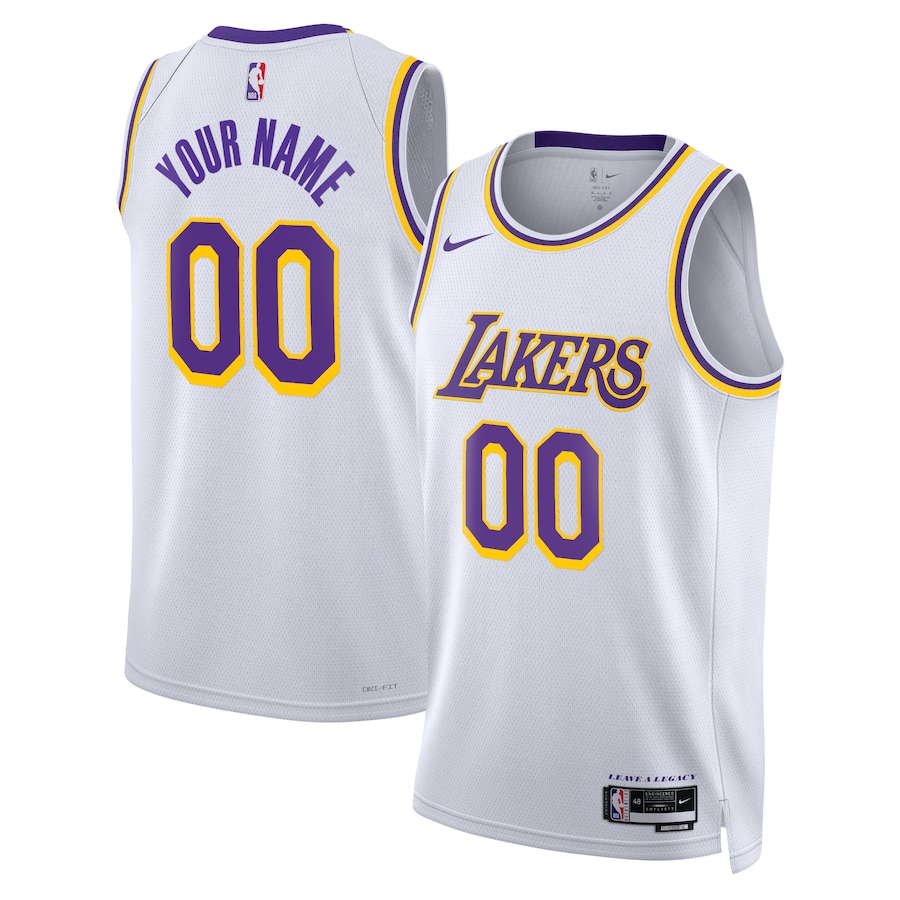 Camiseta Association Swingman Los Angeles Lakers - Personalizada