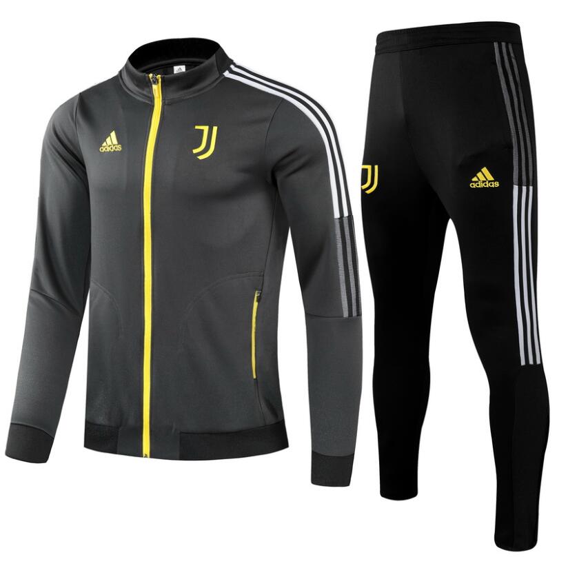 Chaqueta Juventus 2021 Niño Gris Negro