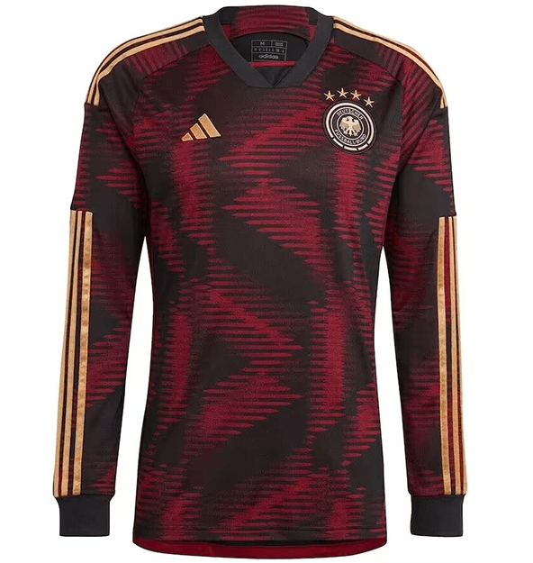 Camiseta Alemania Segunda Equipación Mundial Qatar 2022 ML