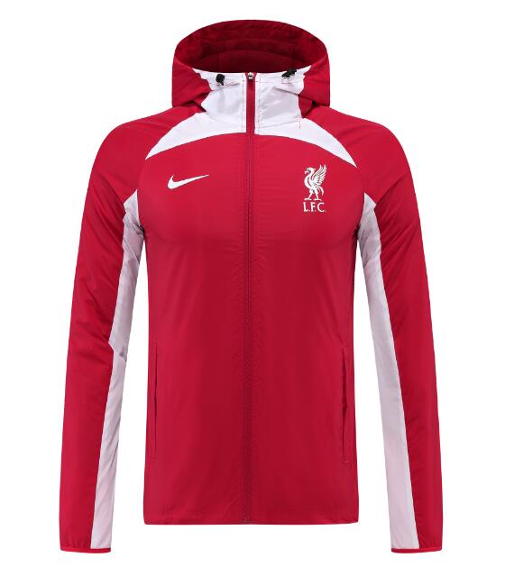 Chandal con Capucha del Liverpool 2022-2023 Rojo