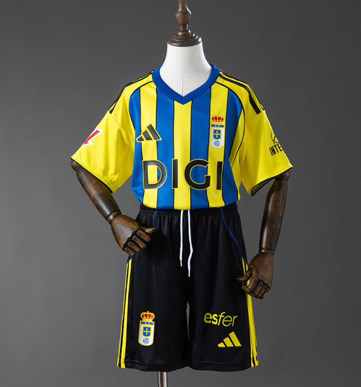 Camiseta Real Oviedo 2ª Equipación 25/26 Niño