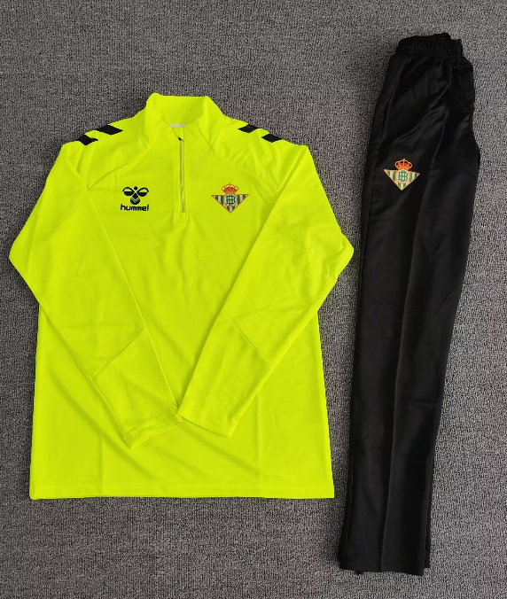 Chandail Officiel Real Betis 1992-93 – Taille XL – Pour Staff Technique