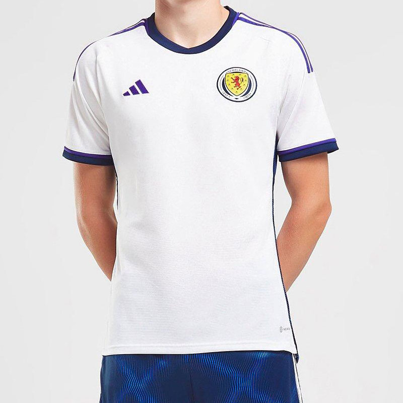 Segunda Camiseta Escocia 2022 Nino