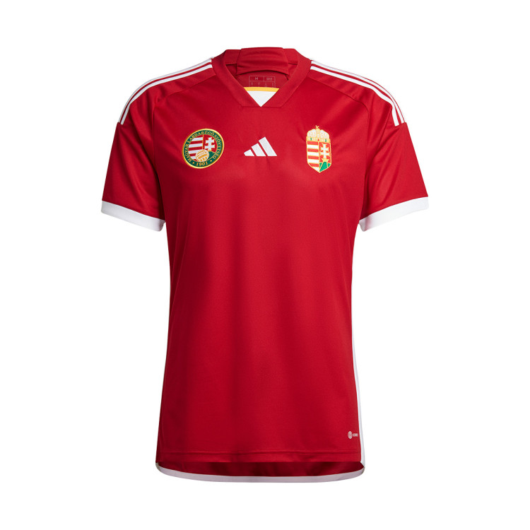 Camiseta Hungría Primera Equipación Mundial Qatar 2022