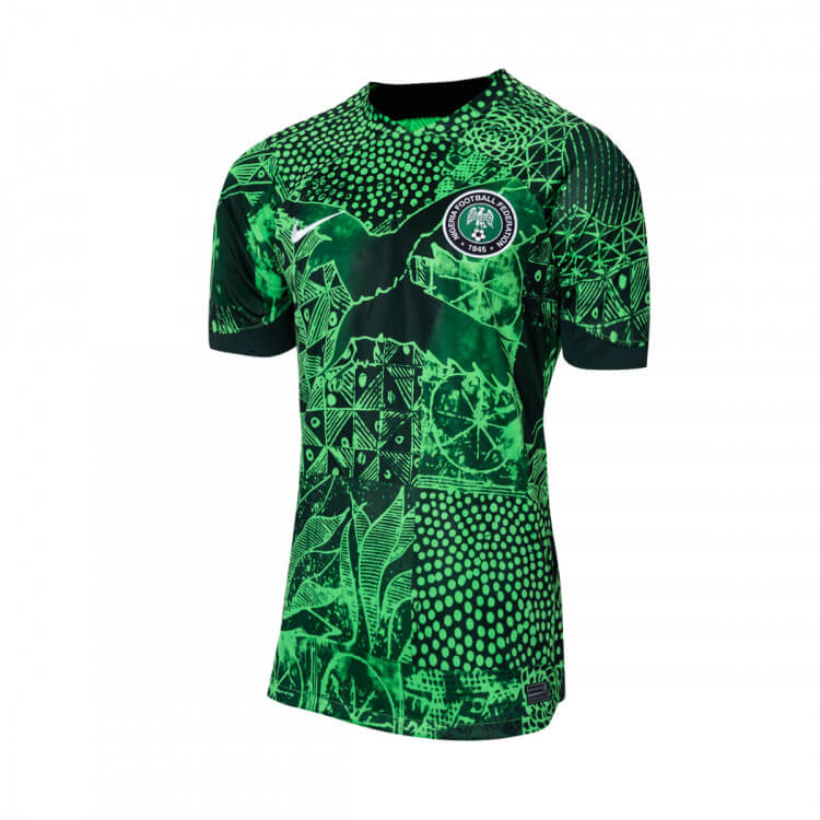 Camiseta Nigeria Primera Equipación Stadium Mundial Qatar 2022