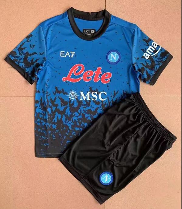 Camiseta Scc Napoli 22-23 Halloween Niño