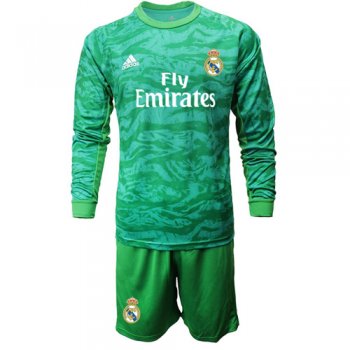 Camiseta Real Madrid Portero Equipacion 19/20 Verde Niños