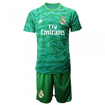 Camiseta Real Madrid Portero Verde Primera Equipacion 19/20 Niños
