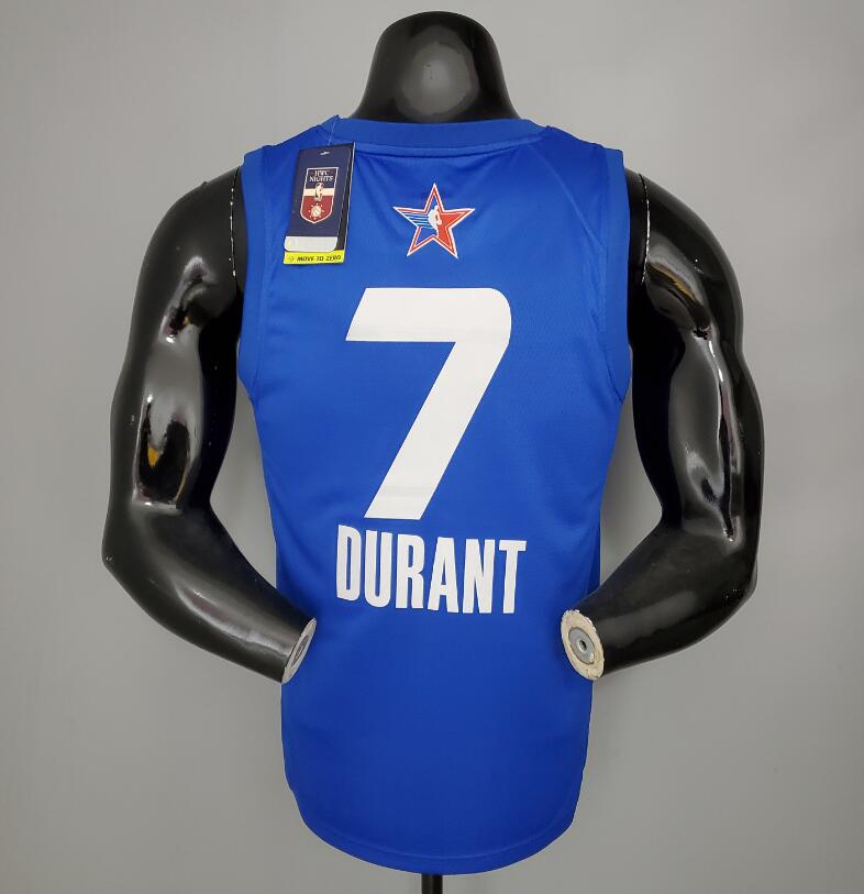 Camiseta 2021 DURANT#7 All-Star Blue