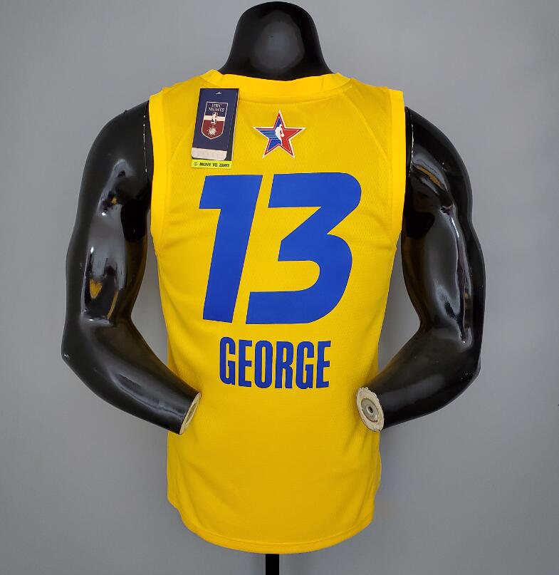 Camiseta 2021 GEORGE#13 All-Star Yellow