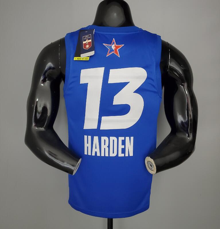 Camiseta 2021 HARDEN#13 All-Star Blue