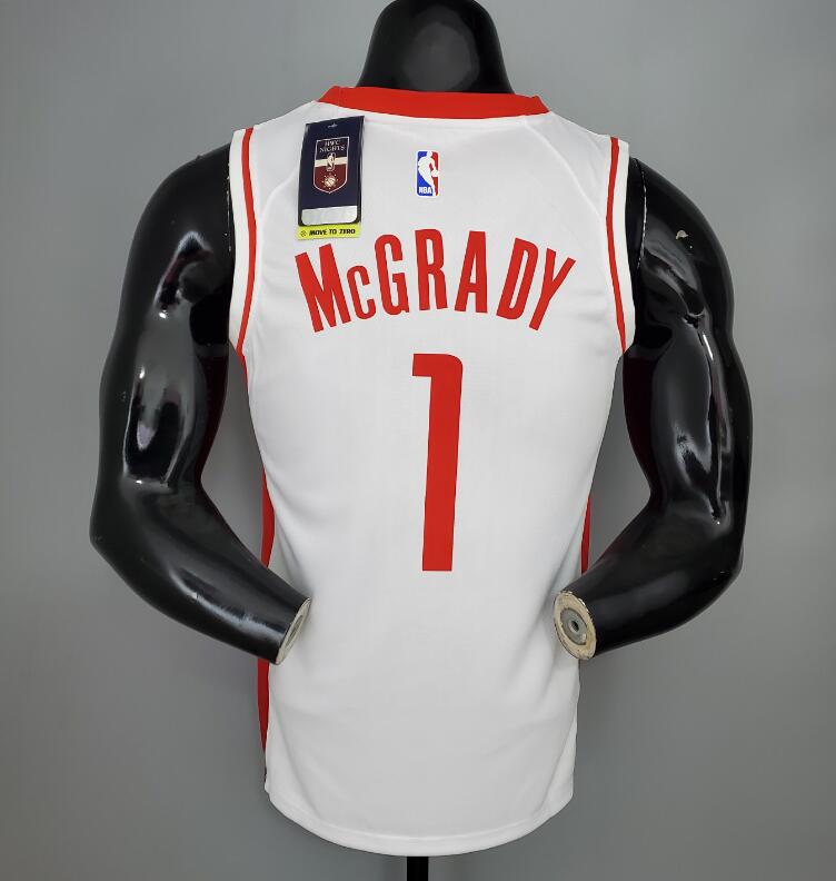Camiseta 2021 McGRADY#1 Rockets White