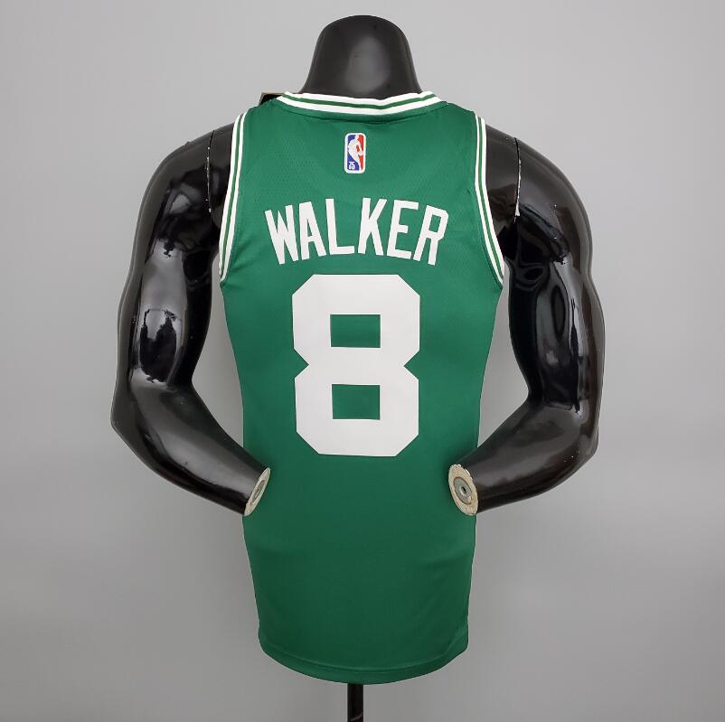 Camiseta 75th Anniversary Walker #8 Celtics Green
