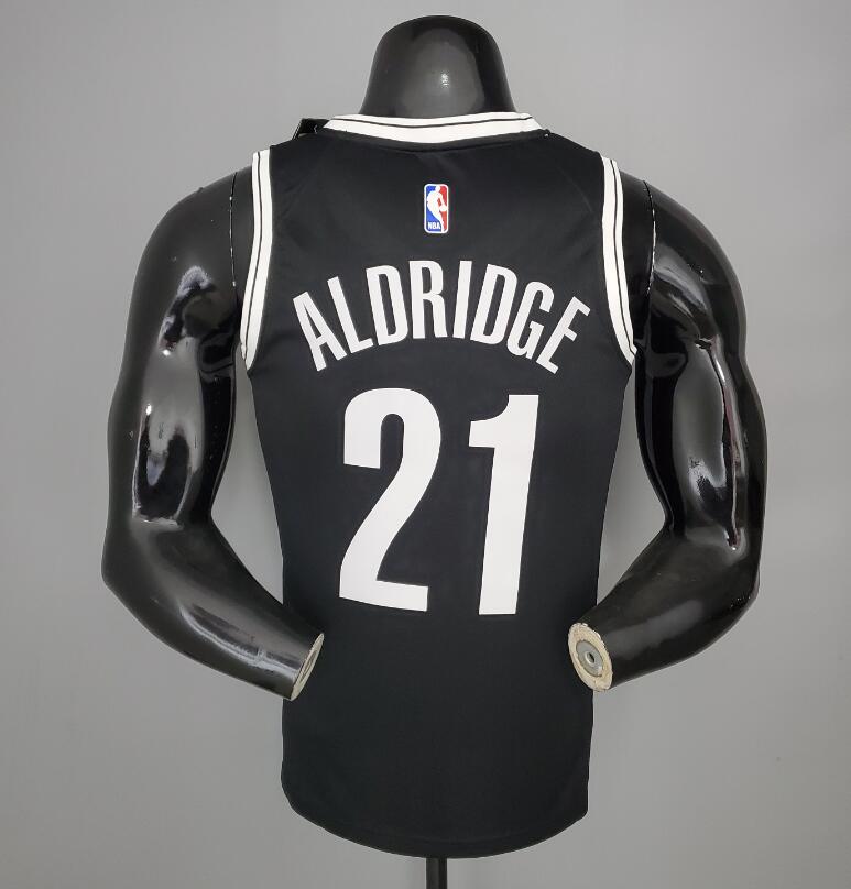Camiseta ALDRIDGE#21 Brooklyn Nets black