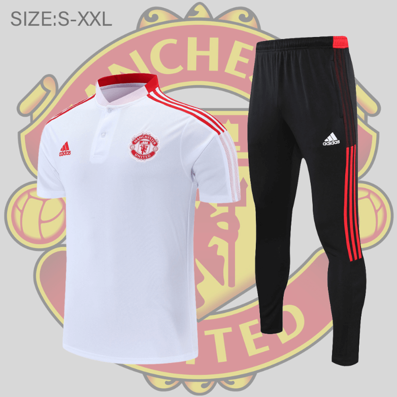 POLO MANCHESTER UNITED KIT Blanca