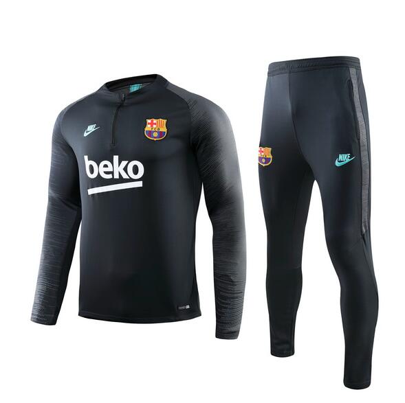 Ropa De Entrenamiento Barcelona 2021 Negro