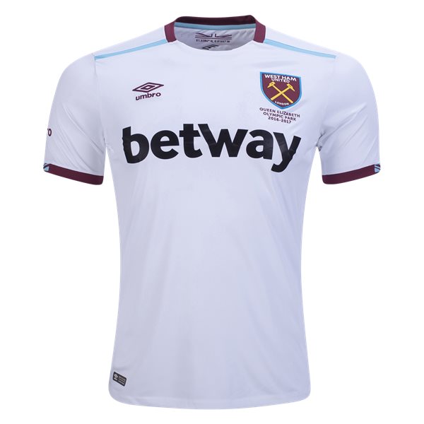 CAMISETA Umbro West Ham SEGUNDA EQUIPACIÓN 16/17