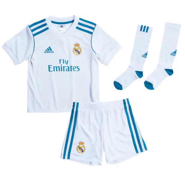 CAMISETA adidas Real Madrid Mini PRIMERA EQUIPACIÓN Kit 17/18