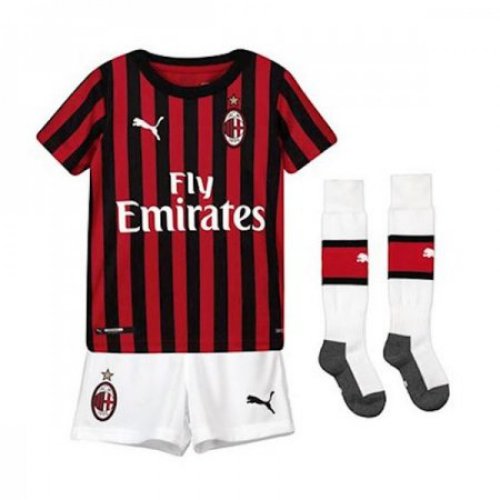 Camiseta AC Milan 1ª Equipación 2019/2020 Niño Kit