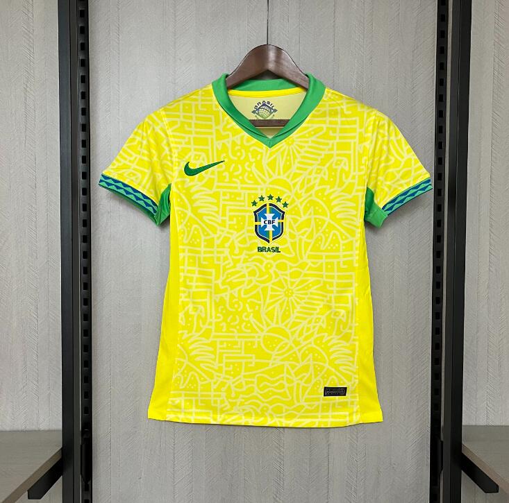 Camiseta Brasil Primera Equipación 24/25 Mujer