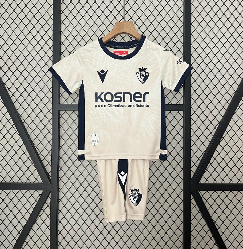 Camiseta Club Atletico Osasuna Segunda Equipación 24/25 Niño