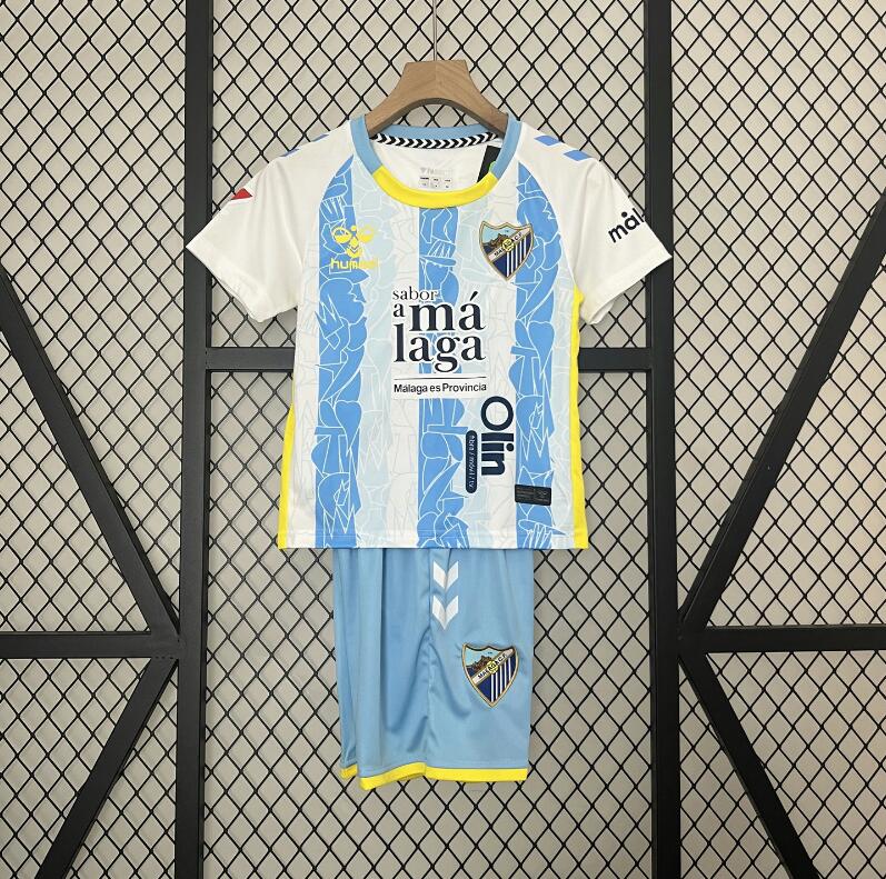 Camiseta Málaga Cf Primera Equipación 24-25 Niño