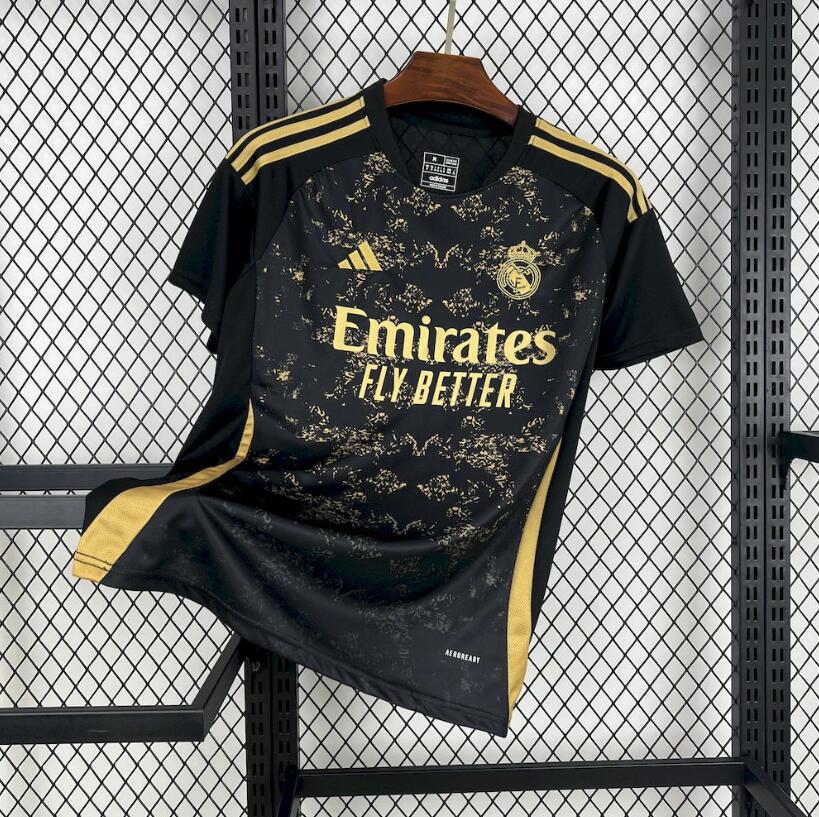 Camiseta Real M adrid Edición Especial Negra 24/25