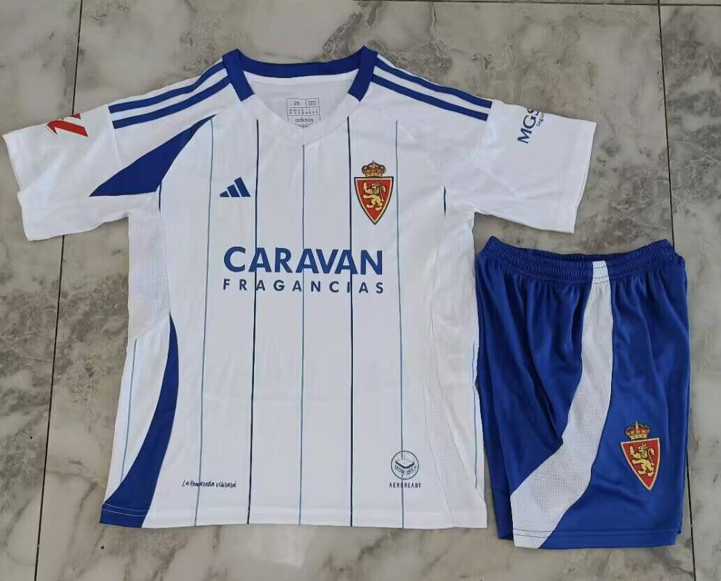 Camiseta Real Zaragoza Primera Equipación 24/25 Niño