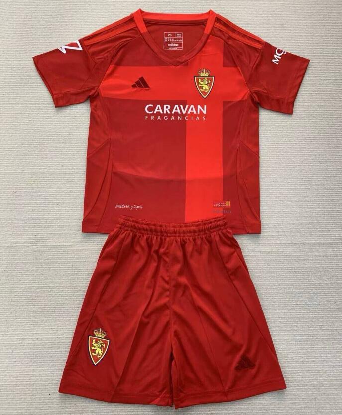 Camiseta Real Zaragoza Segunda Equipación 24/25 Niño