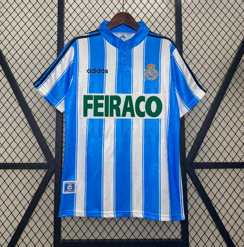 Camiseta Retro Deportivo La Coruña 1ª-Equipación 97/98