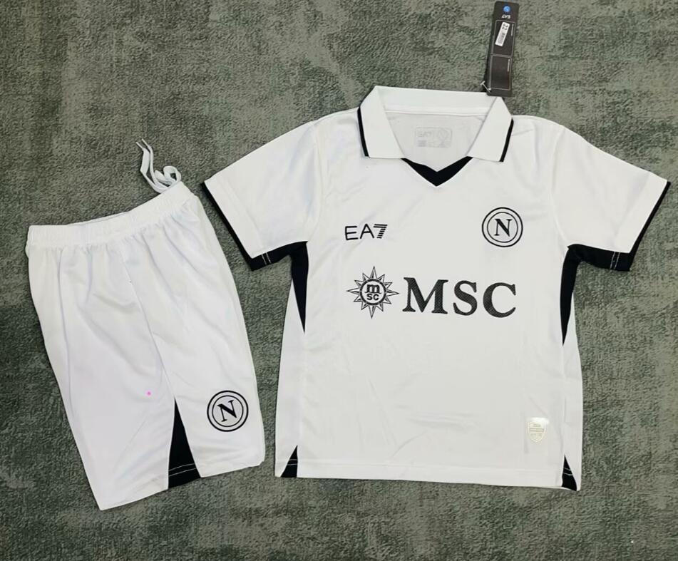 Camiseta Scc Napoli Segunda Equipación 24/25 Niño