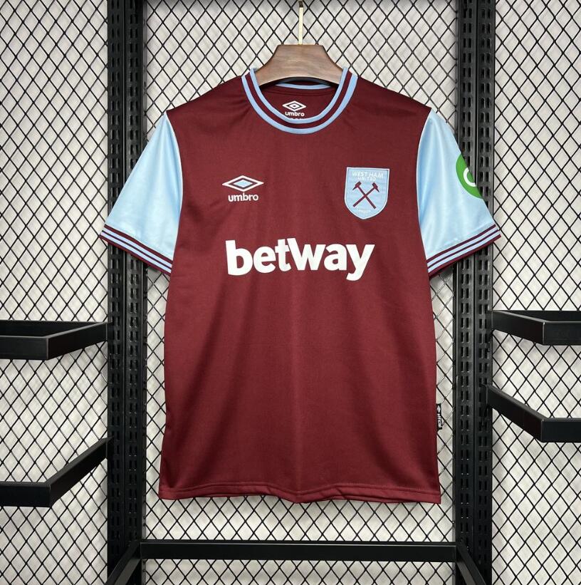 Camiseta West Ham United 1ª Equipación 24/25