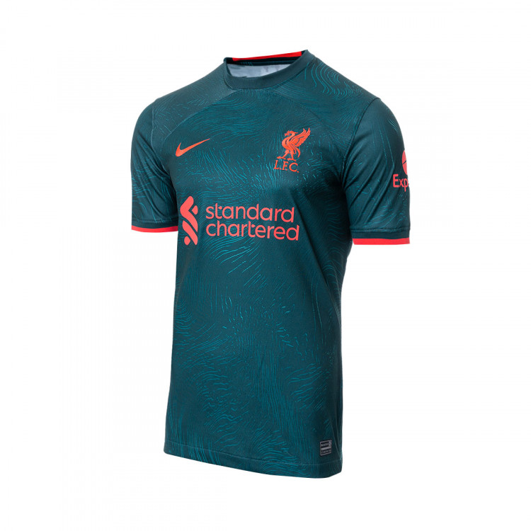 Camiseta Liverpool FC Tercera Equipación 2022-2023 Niño