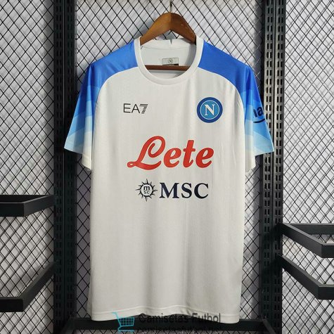 Camiseta Scc Napoli Segunda Equipación 2022/2023