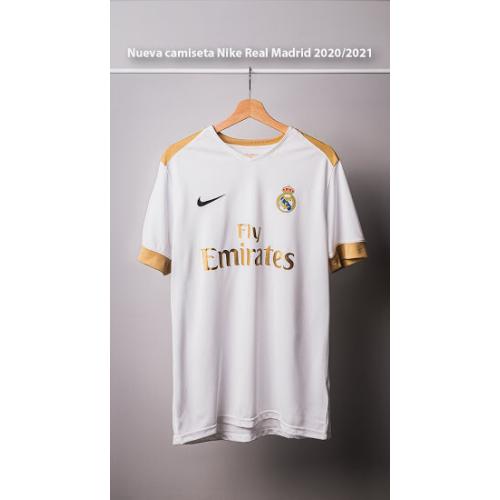 cache posición fantasma Camiseta Nike Real Madrid 2020/2021 [RM2020-3] - €19.90 :