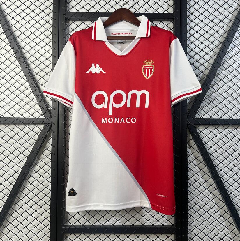 Camiseta A. S. Mónaco 1ª Equipación 25/26