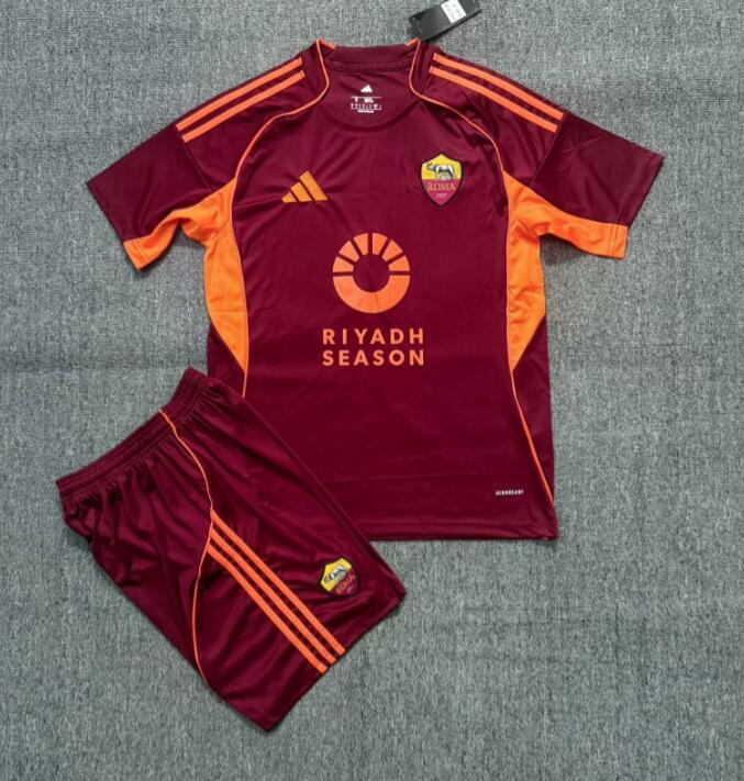 Camiseta As Roma 1ª Equipación 25/26 Niño