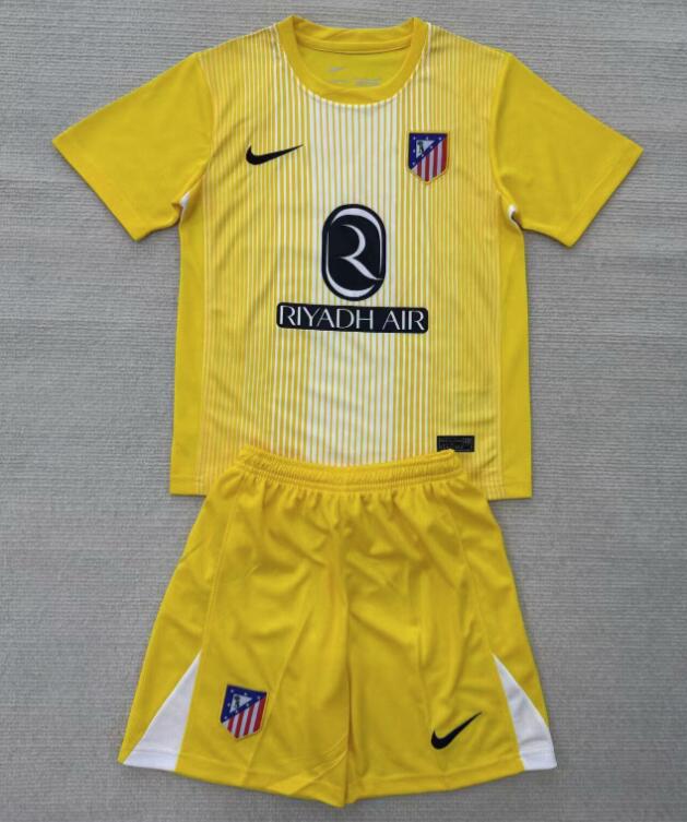 Camiseta Atlético Madrid Portero (Hombre/Niño) AMARILLO 25/26