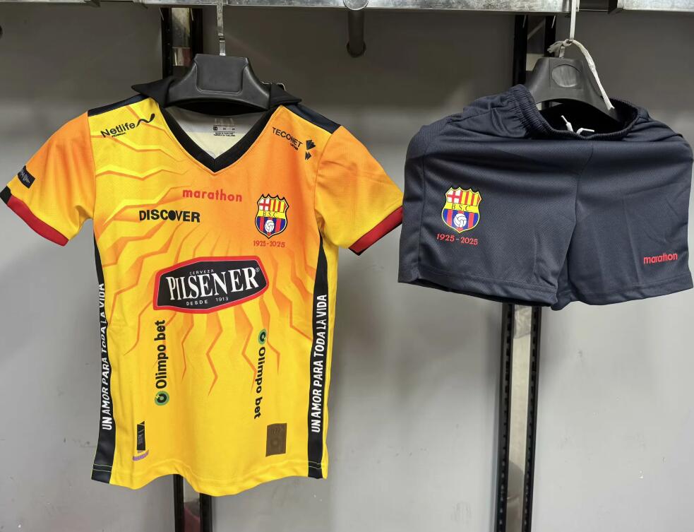 Camiseta Barcelona Fc Amarillo 25/26 Niño
