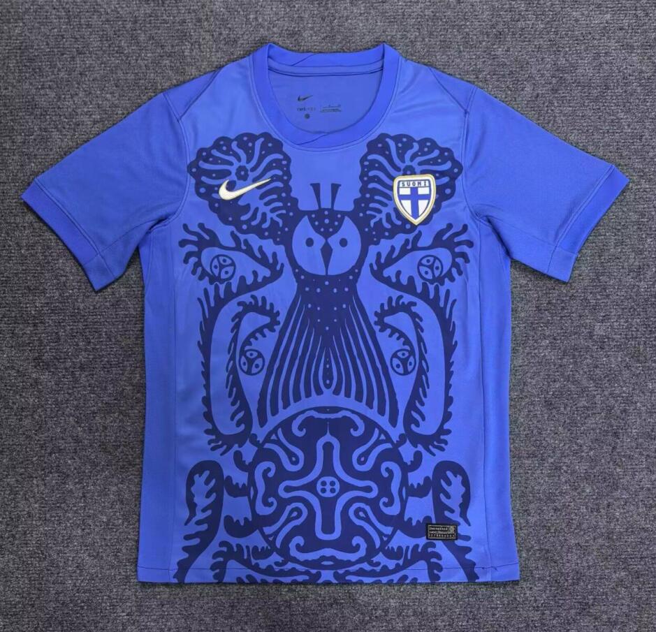 Camiseta Finlandia Segunda Equipación 2025