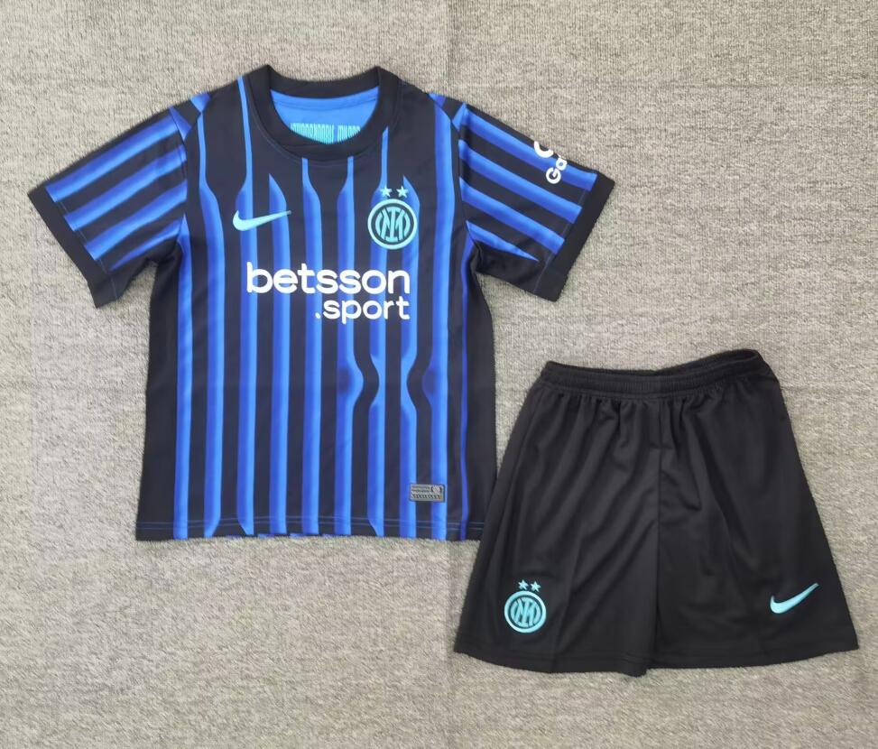 Camiseta Inter de Milán 1ª Equipación 25/26 Niño