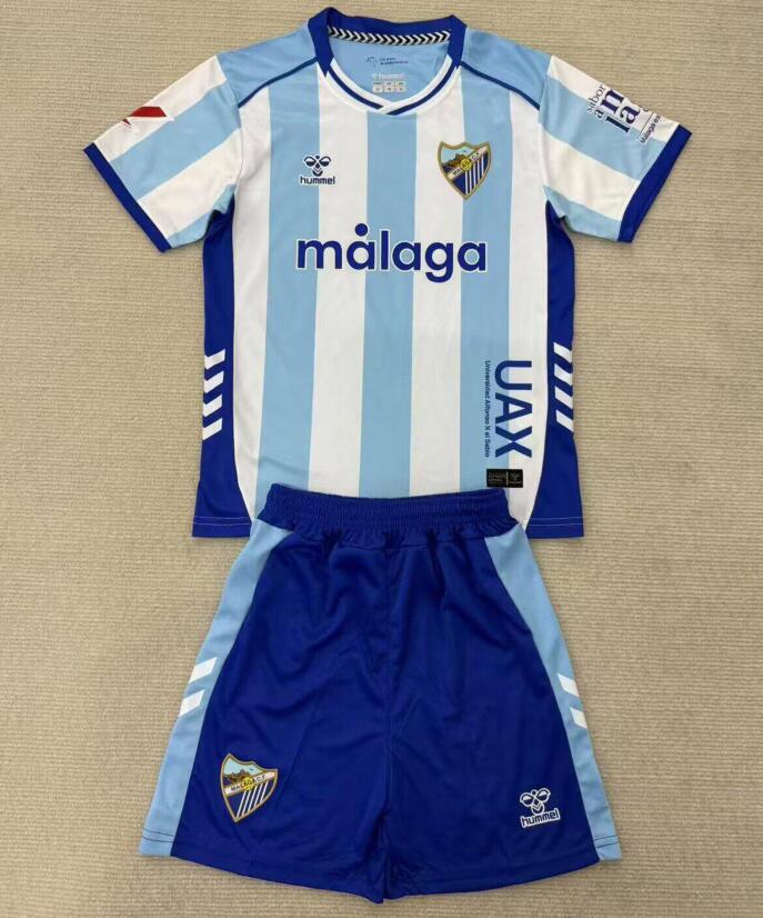 Camiseta Málaga Cf 1ª Equipación 25/26 Niño