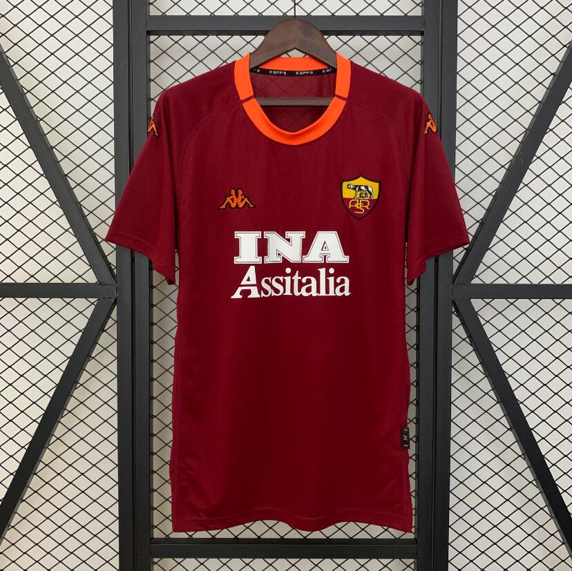 Camiseta Retro As Roma 1ª Equipación 00/01