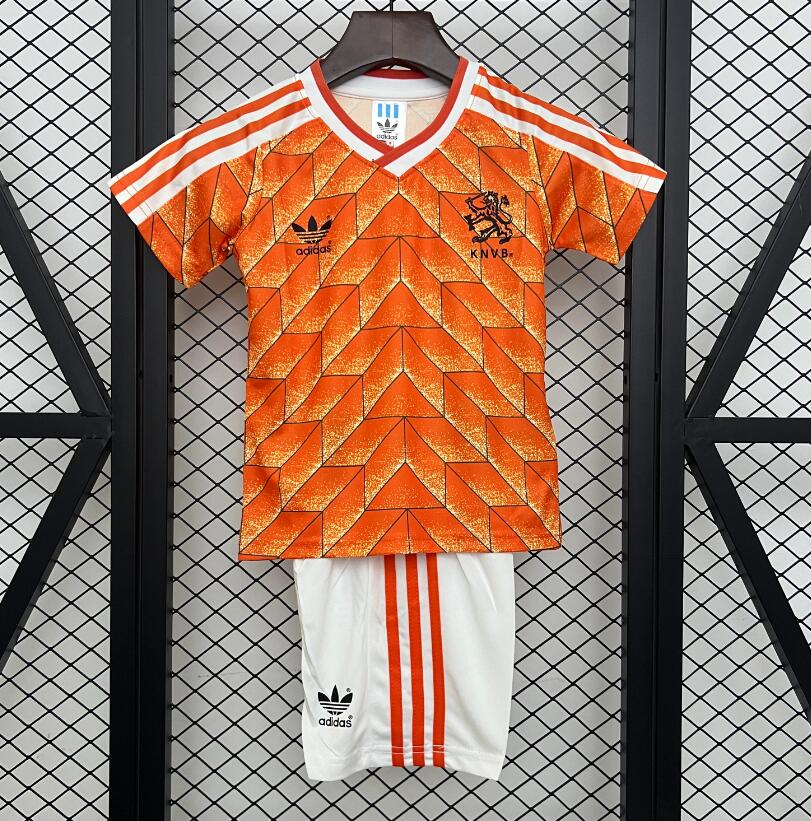 Camiseta Retro Holanda Primera Equipación 1988 Niño