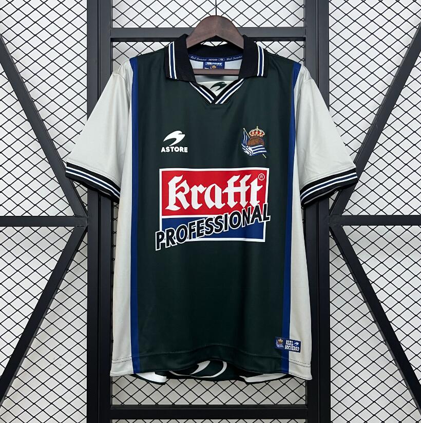 Camiseta Retro Real Sociedad 2ª Equipación 00/02