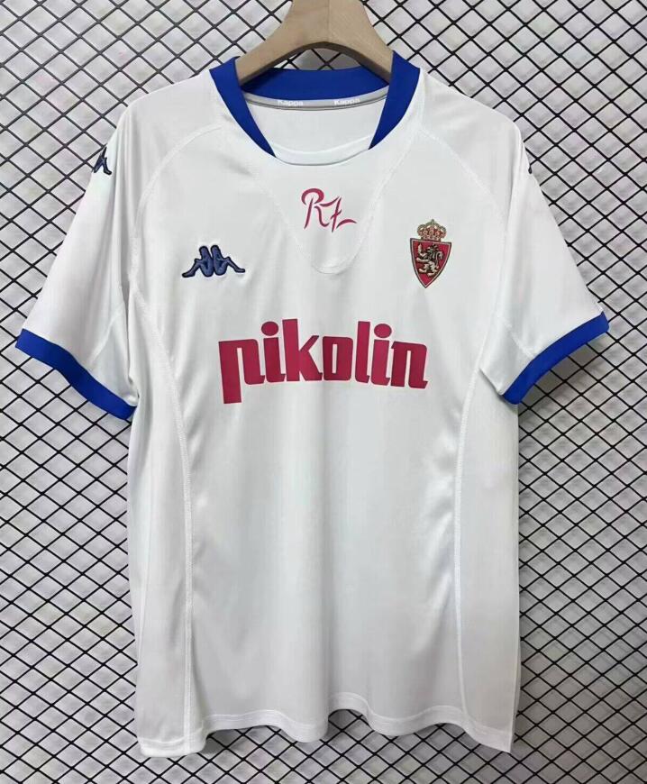 Camiseta Retro Real Zaragoza 1ª Equipación 01/02